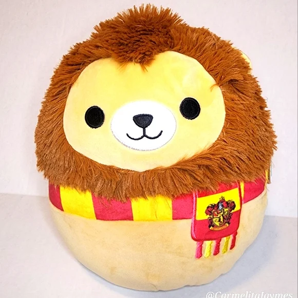 Squishmallows Harry Potter Gryffindor Lion Plush